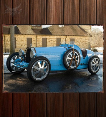 Металлическая табличка Bugatti Type 39A